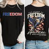 America 250 Years Of Freedom Back & Front Dark Shirt TH10 169339