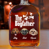 Custom Dog Photo The DogFather Whiskey Bottle For Dog Dad CH07 895970