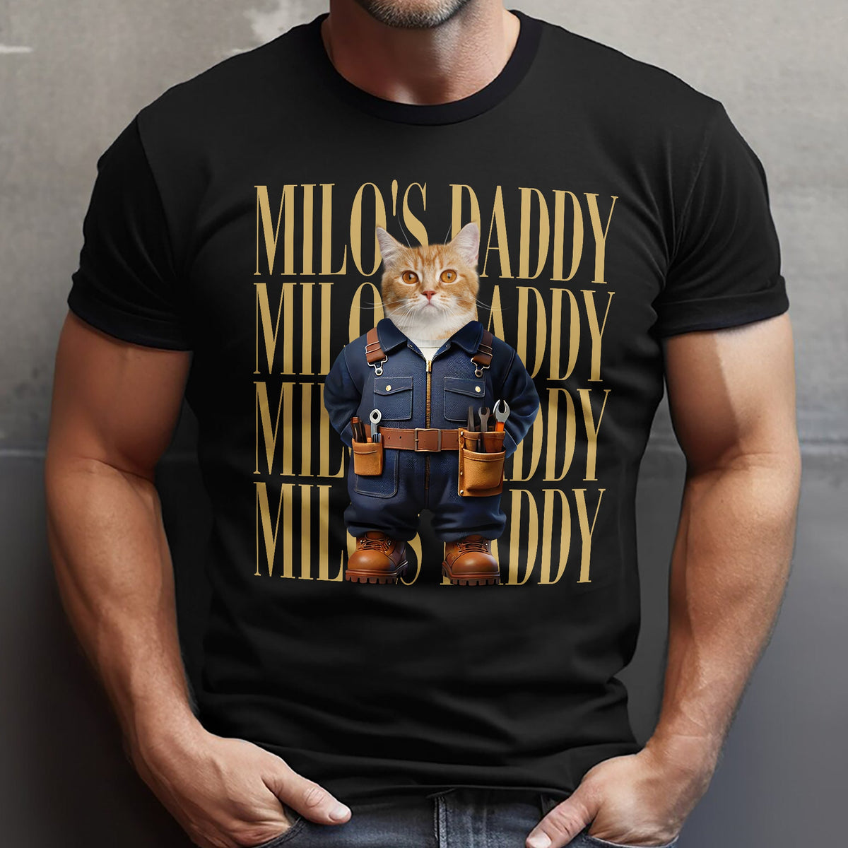 Custom Photo Cool Dog Cat Career Uniforms Comfort Shirt Gift For Pet Lovers LM32 669469