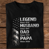 Personalized America Since 1776 Legend Husband Dad Since Comfort Shirt TH10 169521