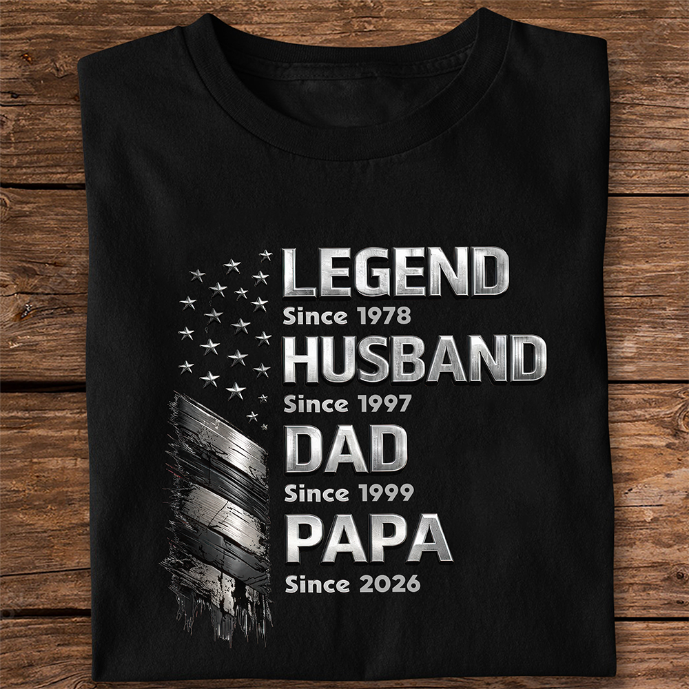 Personalized America Since 1776 Legend Husband Dad Since Comfort Shirt TH10 169521