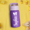 Personalized Adorable Icon With Name Kid Insulated Water Bottle With Straw LM32 893719