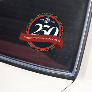 United States Marine Corps 250th Birthday Seal Car Sticker HO82 900738