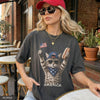 Custom Cat Photo Patriotic 4th Of July Cat Comfort Colors Shirt Cat Lover Gift CH07 911892