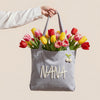 Personalized GIGI Corduroy Chunky Yarn Tote Bag, Mother's Day Surprise Gift for Grandma LM32 899769