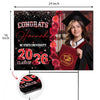 Custom Photo Rose Background Class Of 2026 Graduation Yard Sign HA75 920464