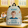 Personalized Photo & Name Retro Kid Backpack Back to School Gift HO82 902794