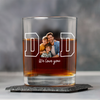 Custom Photo Dad & Kid Whiskey Glass - Personalized Father’s Day Gift CH07 911478