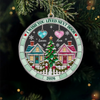 Custom Name I Wish You Lived Next Door Acrylic Ornament CH07 180532