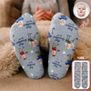 Custom Photo Best Dad By Par Socks - Personalized Gift for Golf Dad LM32 668971