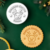 Personalized Family With Christmas Cookie Stamp, Holiday Baker Gift HO82 904114