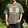 Custom Photo Dog Cat Dad Est Comfort Shirt Gift For Pet Lover HA75 921424