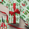 Custom Name 67 Christmas Wrapping Paper Personalized Six Seven Number Wrapping Paper CH07 899220