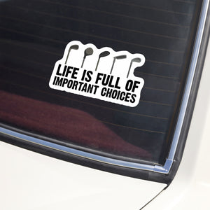 Eat Sleep Golf Repeat Car Window Decal Sticker For Golf Lover TH10 898201