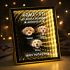 Custom Photo Life Would Be Boring Without Me Dog Infinity Mirror Light Box - Mother's Day Gift, Dog Mom Gift HO82 901622