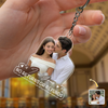 Custom Couple Photo I Love You Acrylic Keychain TH10 170339