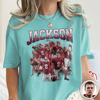 Custom Photo And Name Comfort Shirt For Football Lover, Sport Player TH10 898267