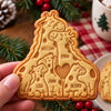 Custom Giraffe Family Shaped Cookie Stamp, Unique Baking Accessory HO82 904172