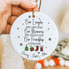 Custom Name Our Memories Are Countless Friendship Ceramic Ornament TH10 171399