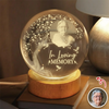 Custom Photo When You Miss Me Engraved Crystal Ball LED Night Light - Christmas Sympathy Gift for Family HO82 901470