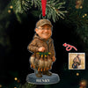 Custom Photo Hunting 3D Effect Figure Art Acrylic Ornament For Duck Hunter HA75 898122