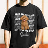 Custom Photo Best Dog Dad Ever Comfort Shirt - Father’s Day Gift for Dog & Cat Owners HA75 921372
