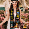 Custom Photo Country Flag Graduation Stole – Class of 2026 Sash LM32 897707