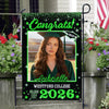 Custom Photo Class of 2026 Garden Flag Congrat Grad Gift, Graduation Decorations CH07 910756