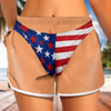 Funny Sexy Women's Beach Short USA Flag Funny Swim Trunks CH07 180142