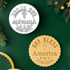 God Bless America 1776-2026 Cookie Stamp CH07 910848
