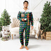 Personalized Funny Gingerbread Cookie Christmas Lights Onesie Pajamas HO82 903680