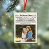 Custom Photo The BFF Times Acrylic Ornament Christmas Gift For Besties HO82 894730