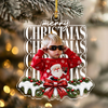 Custom Photo Merry Christmas Acrylic Ornament Unique Holiday Gift for Kids and Family LM32 670295