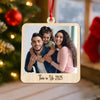 Custom Family Photo Keepsake 2025 Christmas Gift Wooden Ornament LM32 897335