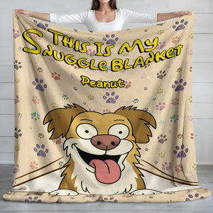 This Is Our Snuggle Blanket Personalized Gift For Dog Lovers CH07 895650