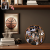 The Photo Collage And Basketball Wood Frame For Sport Lover LM32 897167