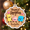 Custom Name The Year Of Squishy Hunting 2-Layer Wood Ornament, Personalized Christmas Keepsake HO82 903784