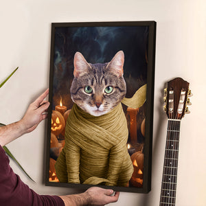 Custom Halloween Pet Portrait Poster TH10 896079