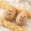 Personalized Musical Wooden Easter Egg Shakers - Gift For Kids, Baby First Easter LM32 897779