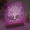 Personalized Tree Of Love LED Night Light Gift For Couple HO82 901124
