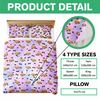Custom Dog Cat Photo Galaxy Quilt Bedding Set HO82 900716