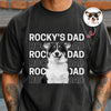 Custom Dog Cat Photo Dad, Mom Comfort Shirt HO82 902702