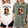 Custom Photo Birthday Crew Comfort Shirt - Personalized Birthday Party Shirt TH10 170407