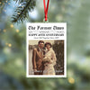 Custom Photo The Forever Times Acrylic Ornament Christmas Gift For Couples HO82 894732