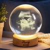 Custom Photo Crystal Ball LED Night Light Anniversary Gift, Family Memorial Decor LM32 669093