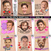 Custom Funny Photo Bachelorette, Birthday Party Tattoos Favors LM32 897663