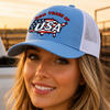 250 Years Of America Embroidered Trucker Hat CH07 911942