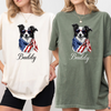 Custom Photo Patriotic American Dog Portrait Comfort Shirt LM32 897953