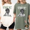Personalized Photo Senior 2027 Vintage Comfort Shirt Back To School Gift HA75 922044