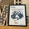 Custom DIY Wooden Always Be Daddy's Buddy - Father's Day Handprint Sign Gift LM32 668997